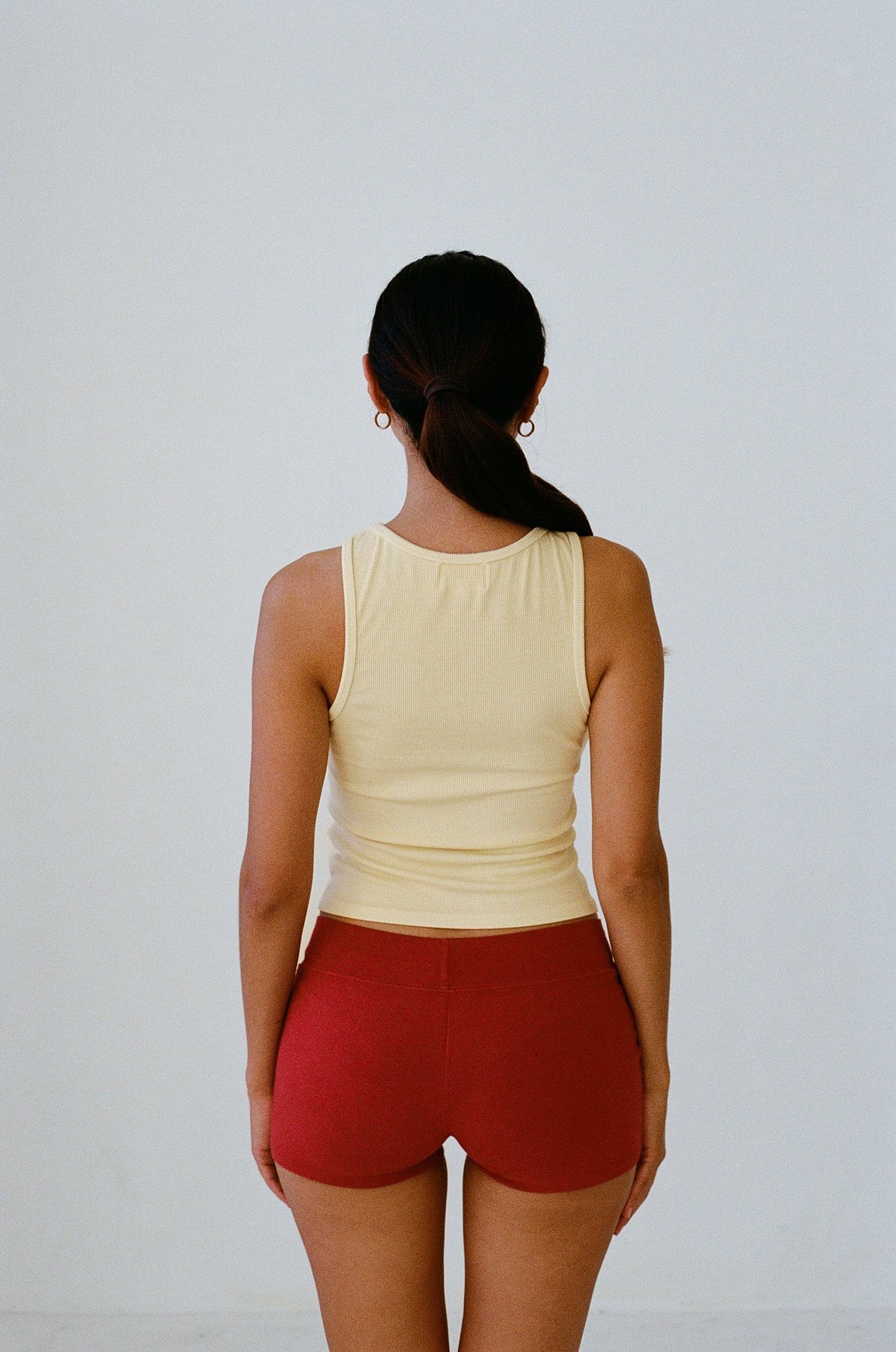 THE HIGH NECK TANK IN BUTTER