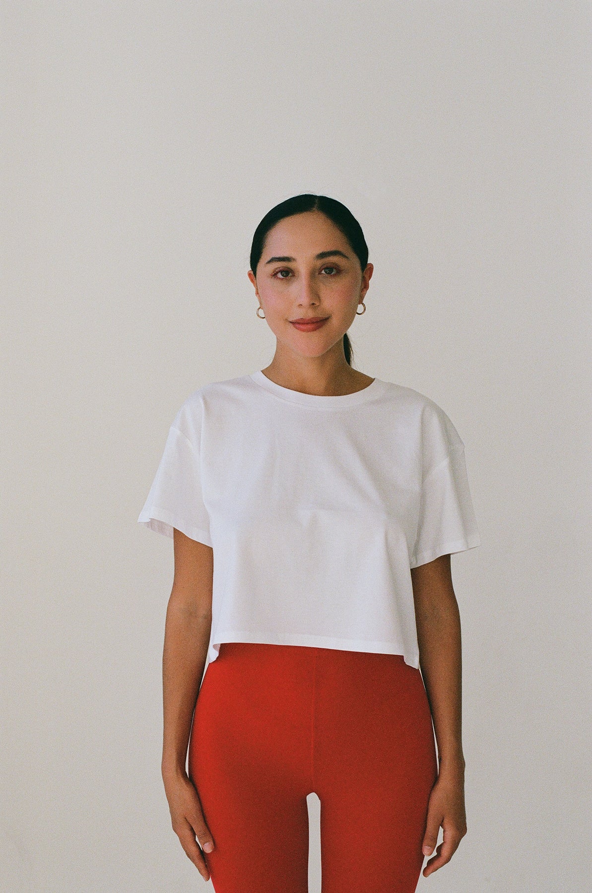 Box Tee in Marshmallow