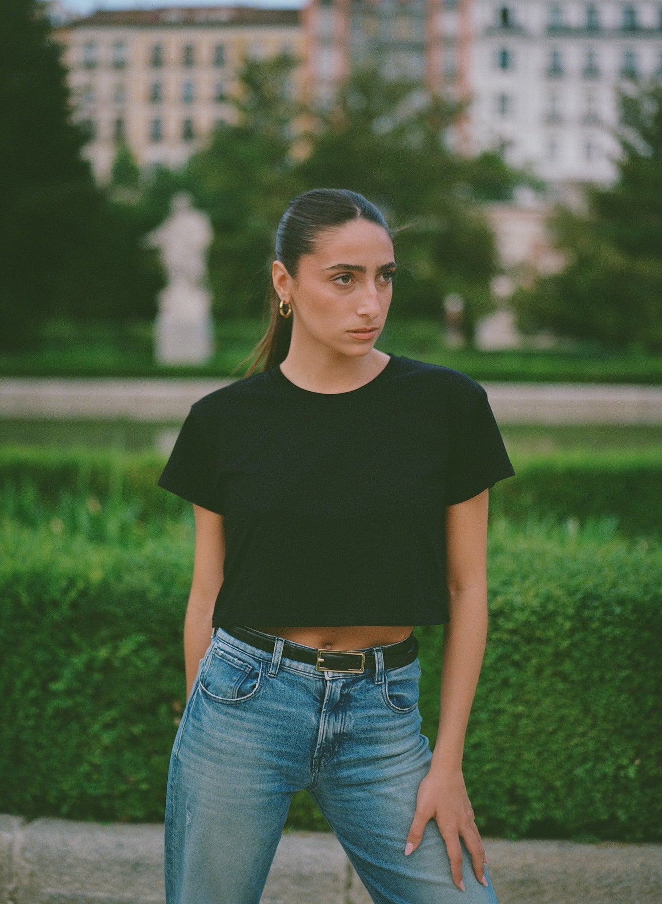 The Perfect Black Tee