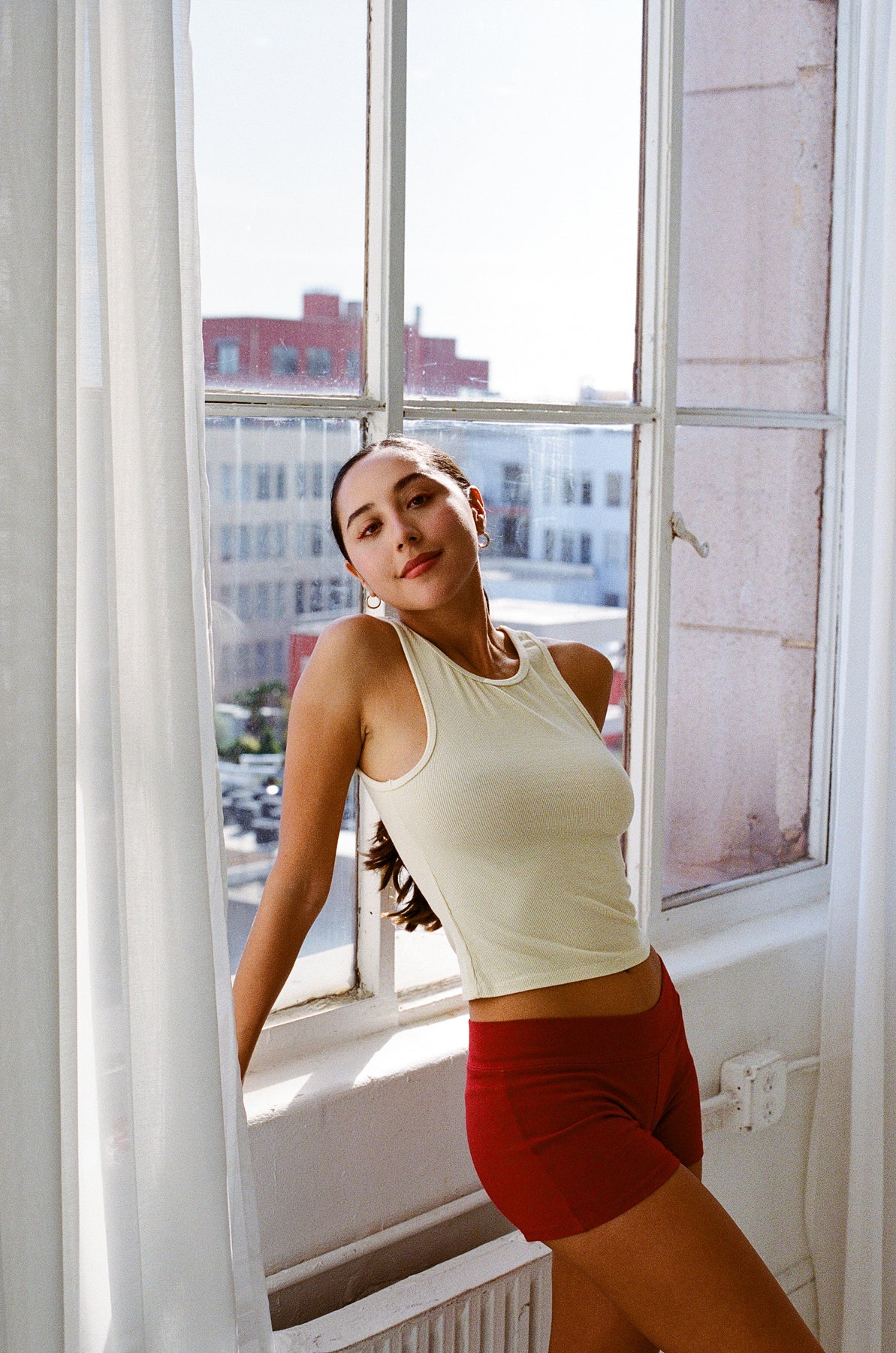 THE HIGH NECK TANK IN BUTTER