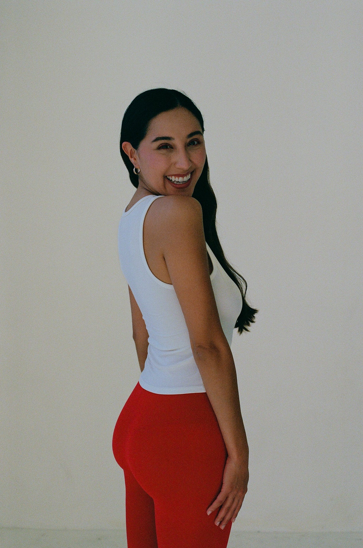 THE HIGH NECK TANK IN MARSHMALLOW