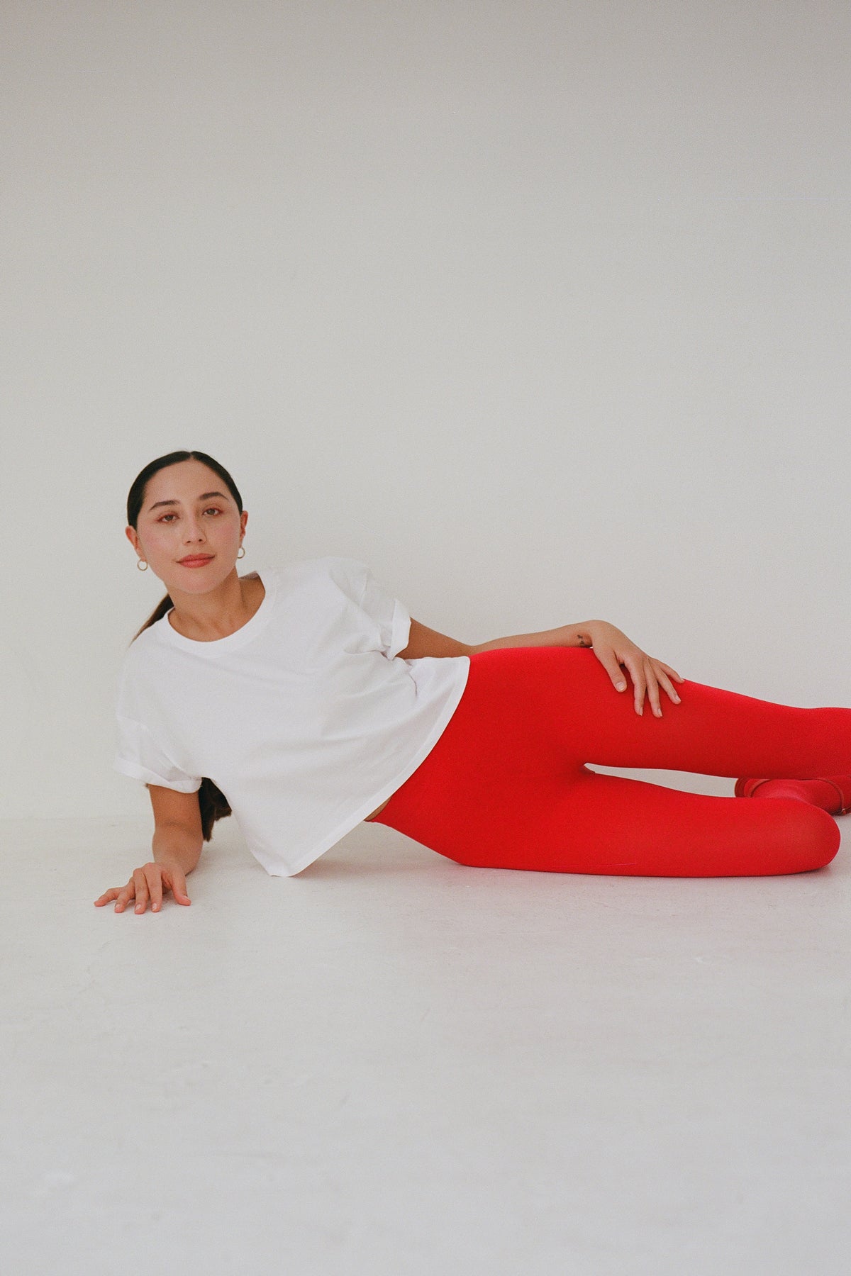 Box Tee in Marshmallow