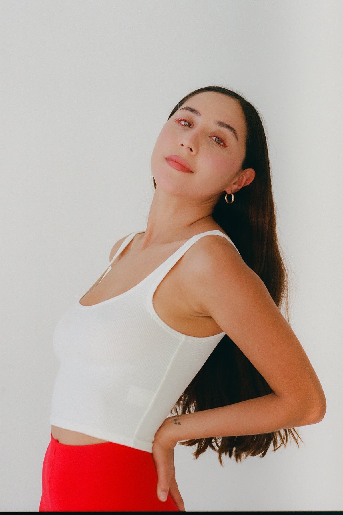 THE SCOOP NECK IN MARSHMALLOW